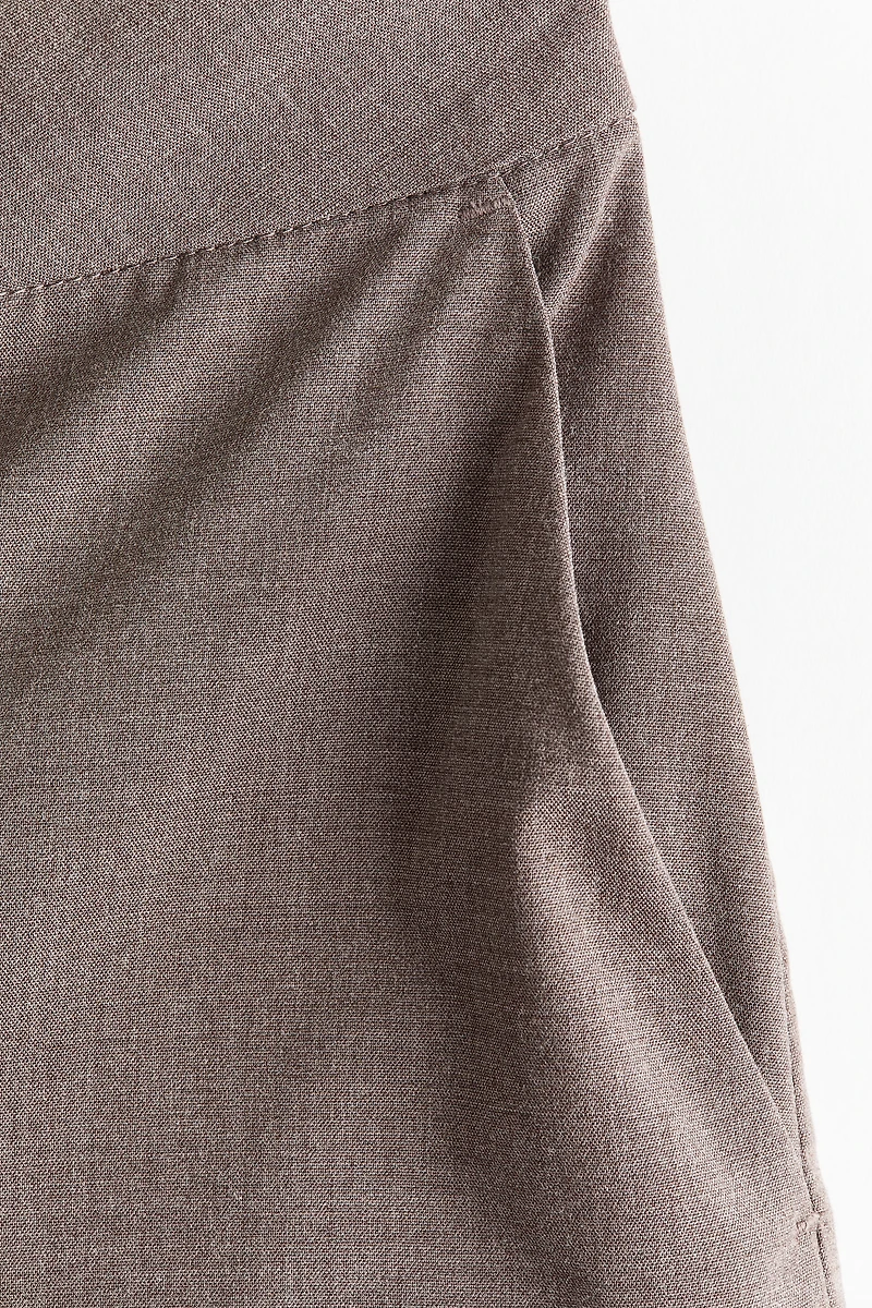 Pantalon chic à jambes tonneau