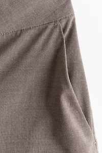 Pantalon chic à jambes tonneau