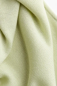 Fine-knit Halterneck Top