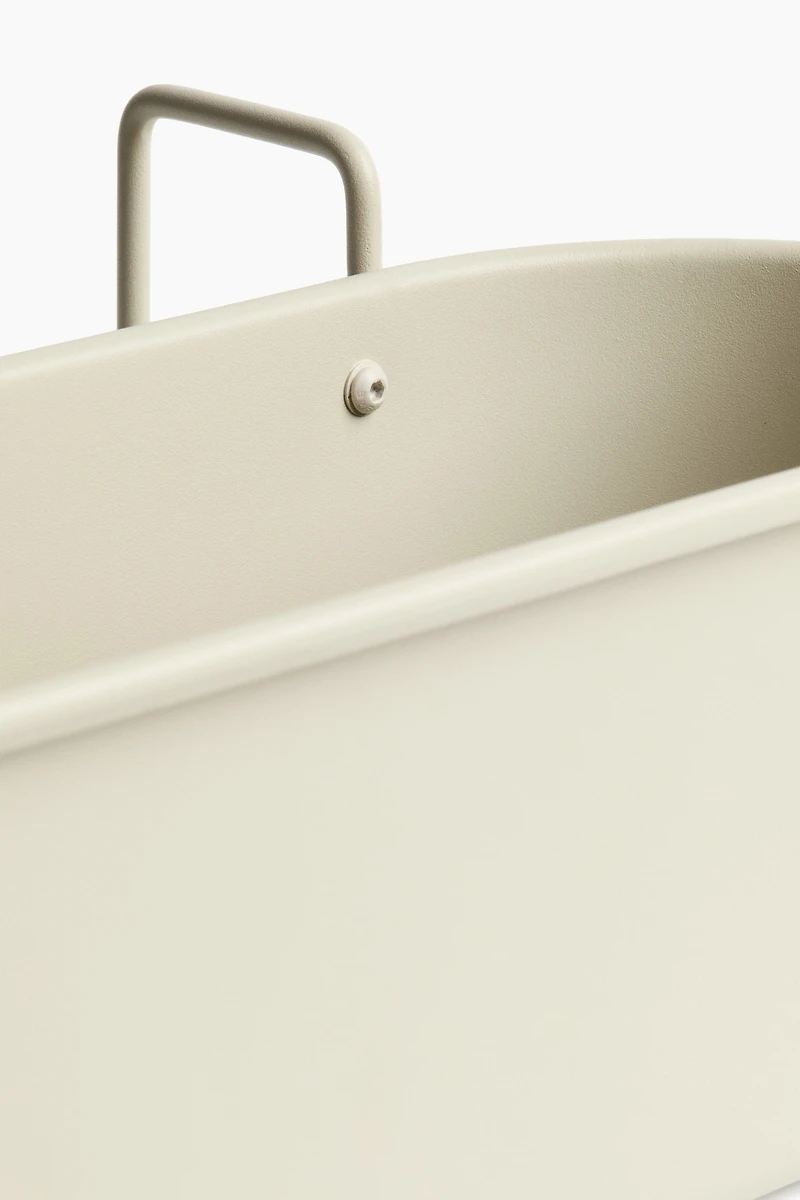 Jardinière suspendue en métal