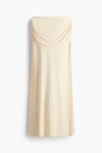 Draped Maxi Skirt