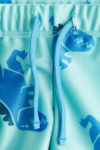 Printed Swim Trunks