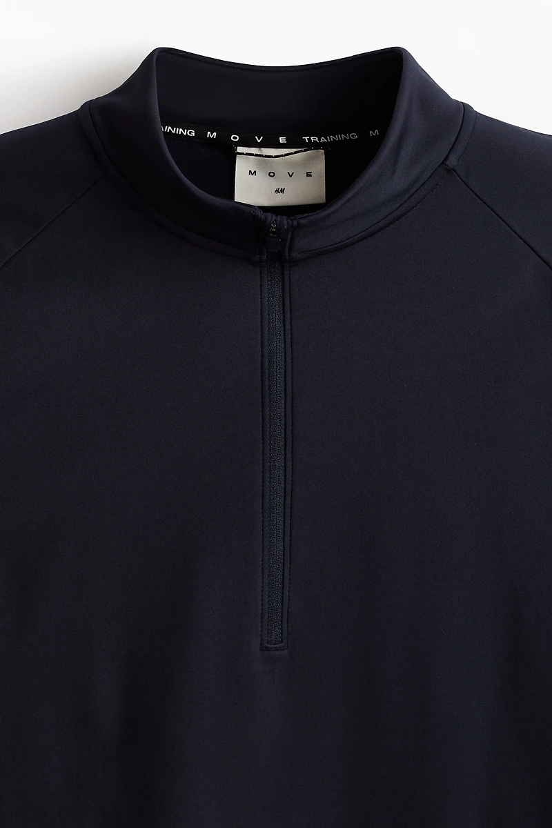 Mid-Layer Half-Zip Sports Shirt with ThermoMove™
