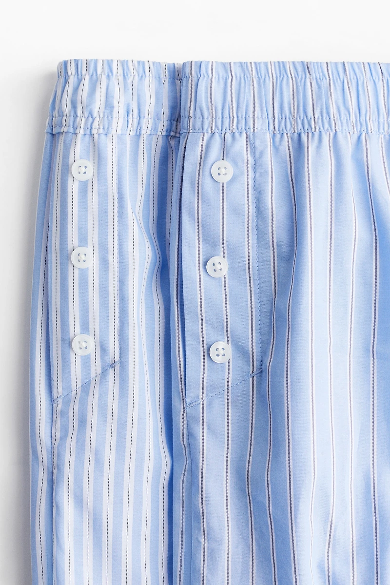 Lot de 2 shorts pyjama en coton