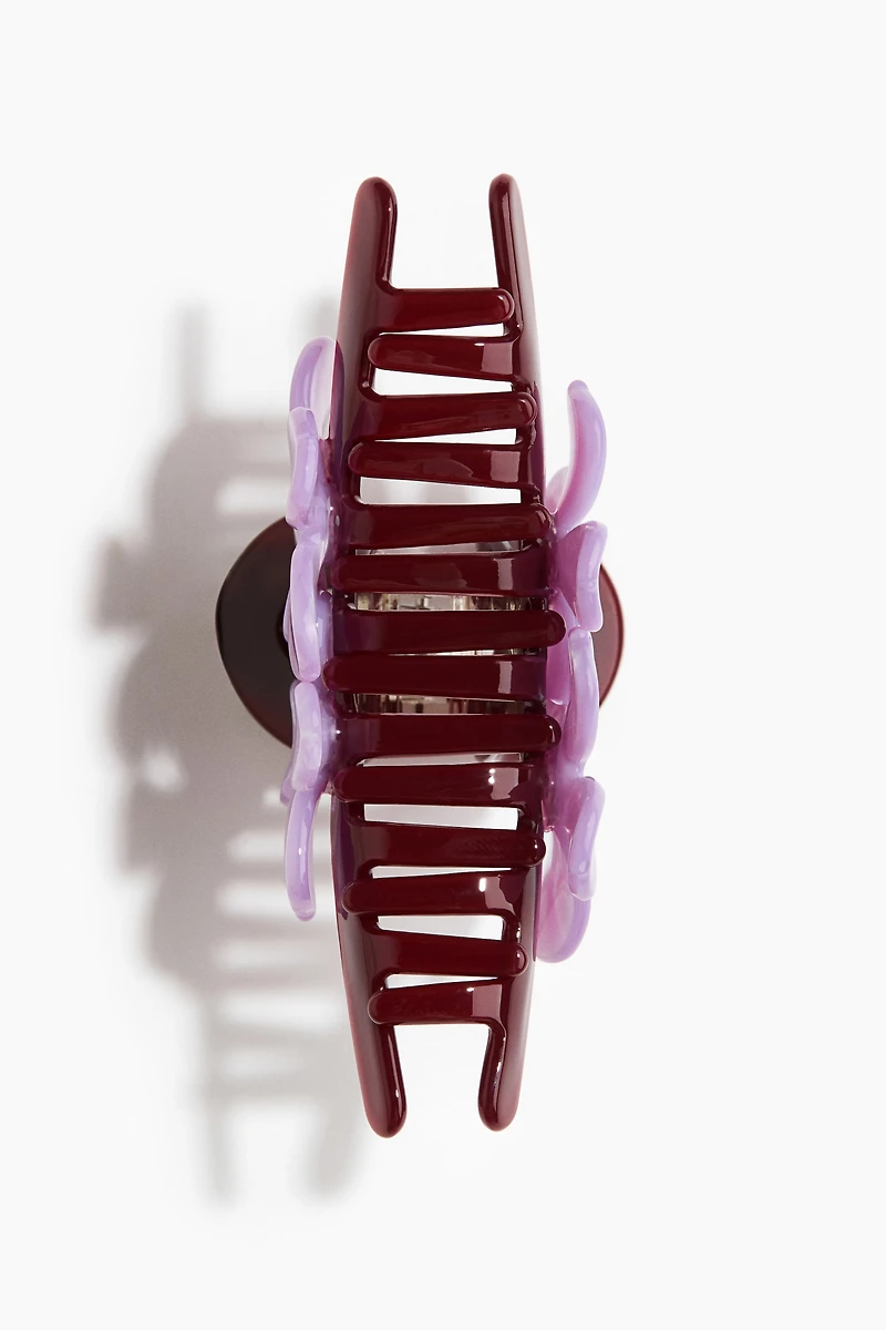 Flower-Detail Hair Claw