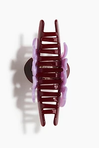 Flower-Detail Hair Claw