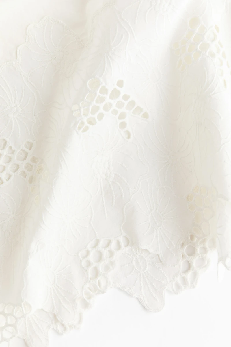 Wide-Leg Poplin Beach Pants