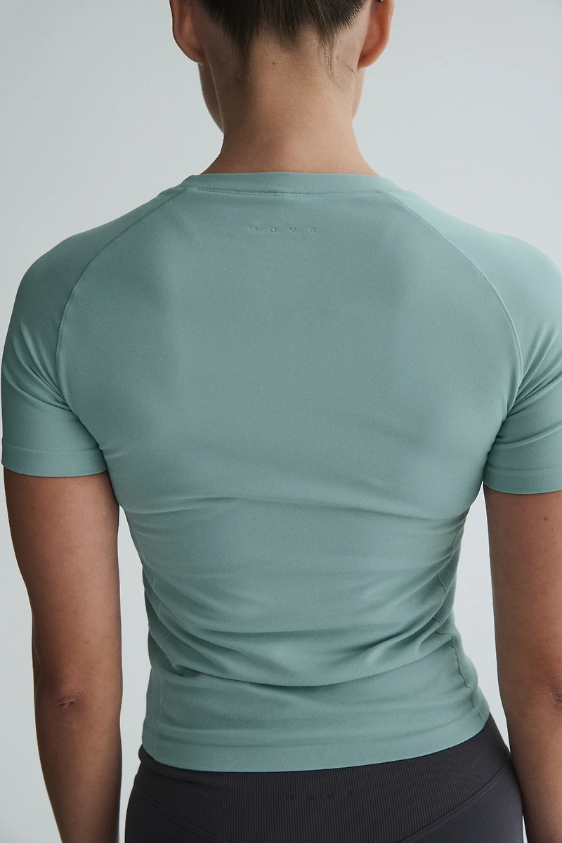 Seamless Slim-Fit Sports T-Shirt with DryMove™