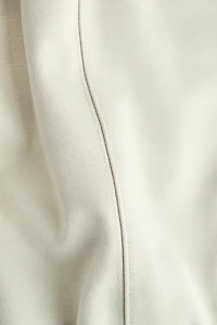 Barrel-Leg Ponte Pants