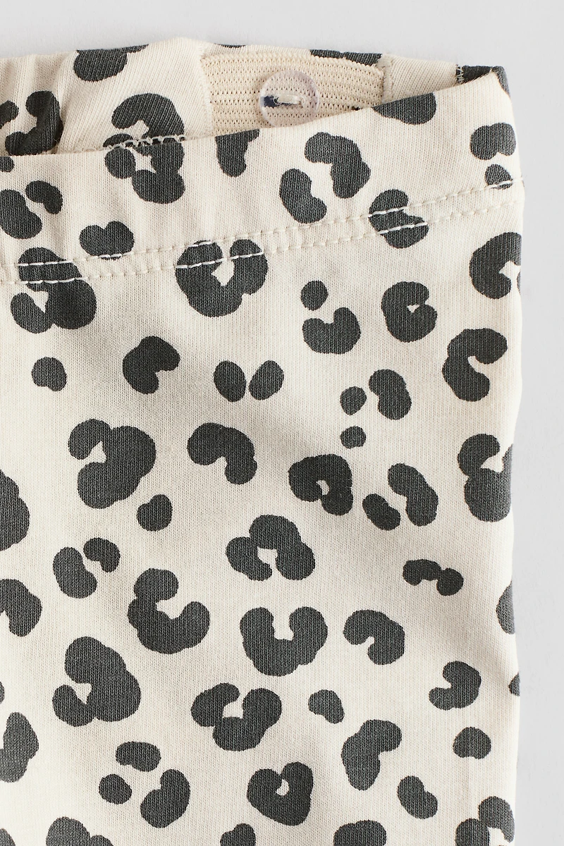 Printed Cotton Leggings
