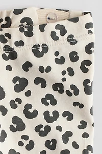 Printed Cotton Leggings