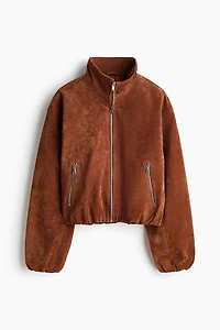 Oversized Split Suede Jacket