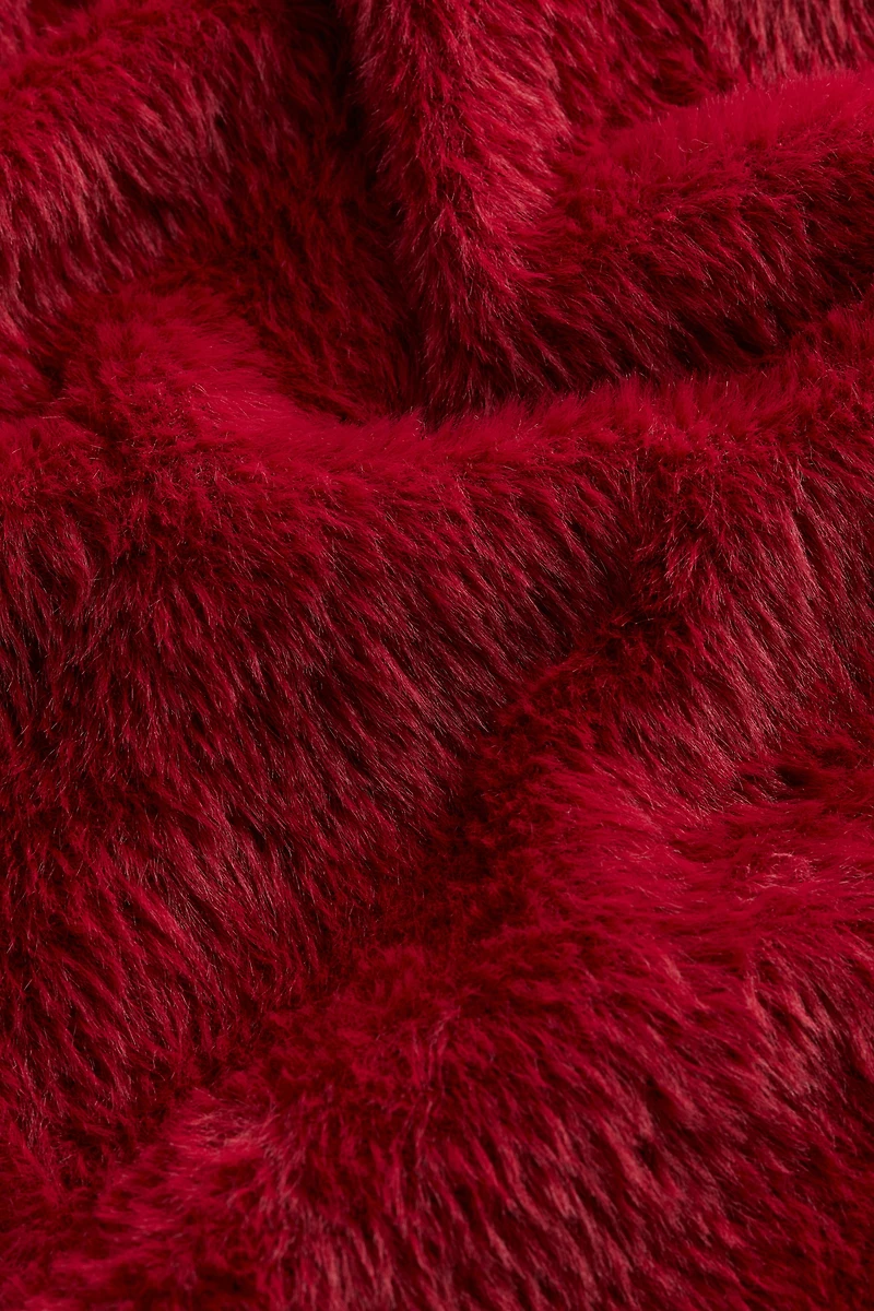 Fluffy-Knit Skirt