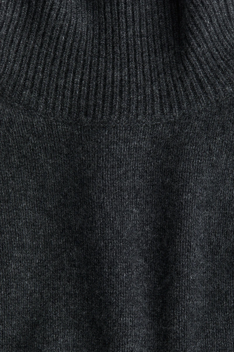 Cashmere-Blend Turtleneck Sweater
