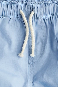 Pantalon de jogging en popeline coton
