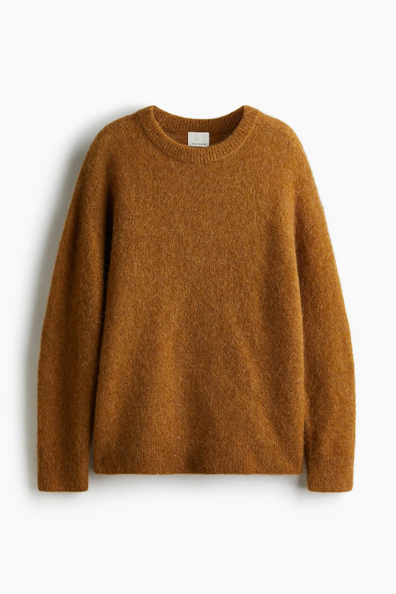 Oversized Alpaca-Blend Sweater