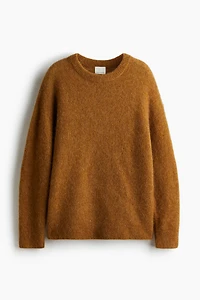 Oversized Alpaca-Blend Sweater