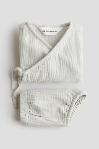 2-Piece Cotton Muslin Set