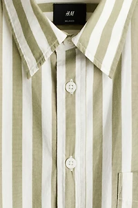 Relaxed-Fit Poplin Shirt