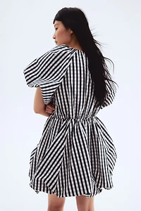 Bubble-Hem Dress