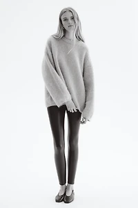 Coated Leggings