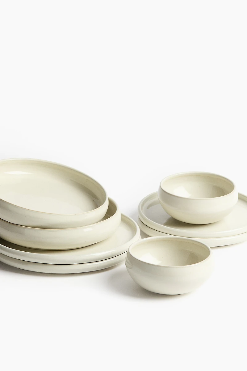 2-Pack Reactive-Glaze Soup Plates