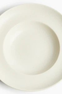 Lot de 2 assiettes creuses avec glaçure réactive