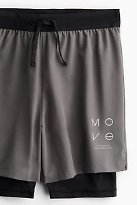 Short de sport 2-en-1 DryMove🅪