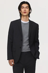 Slim Fit Wool-Blend Jacket