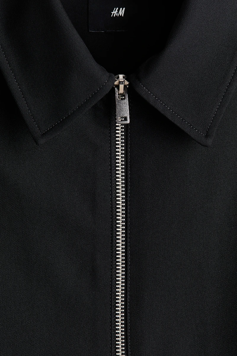Twill overshirt