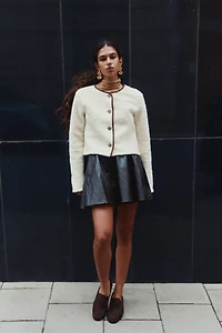 Teddy Fleece Cardigan