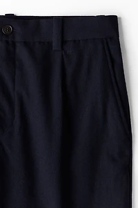 Regular Fit Felted Pants