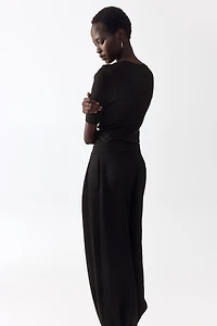 Scoop-Neck Pima Cotton T-Shirt