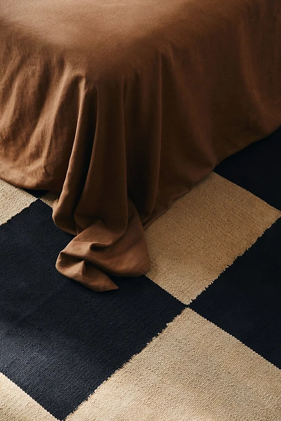 Checked Cotton Rug