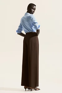 Buckle-detail Dress Pants