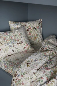 Housse de couette en coton à motif