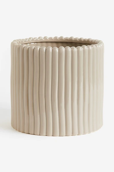 Large Stoneware Plant Pot