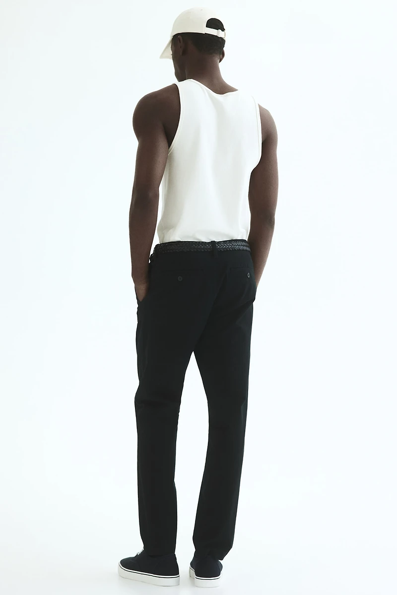 Slim-Fit Cotton Chinos
