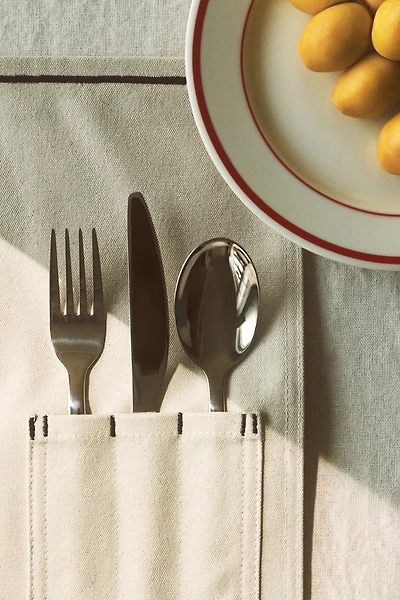 4-Pack Pocket-Detail Placemats
