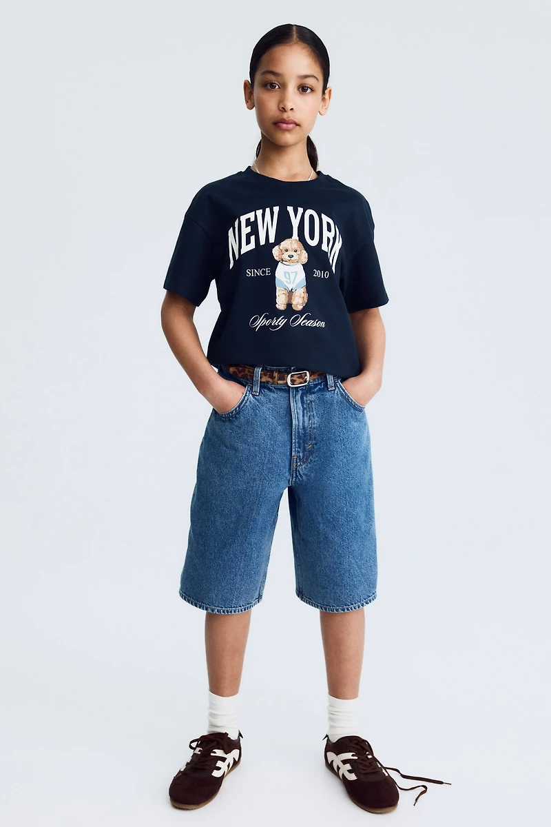 Printed Cotton T-Shirt