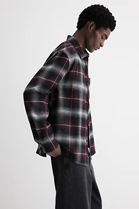 Loose-Fit Flannel Shirt
