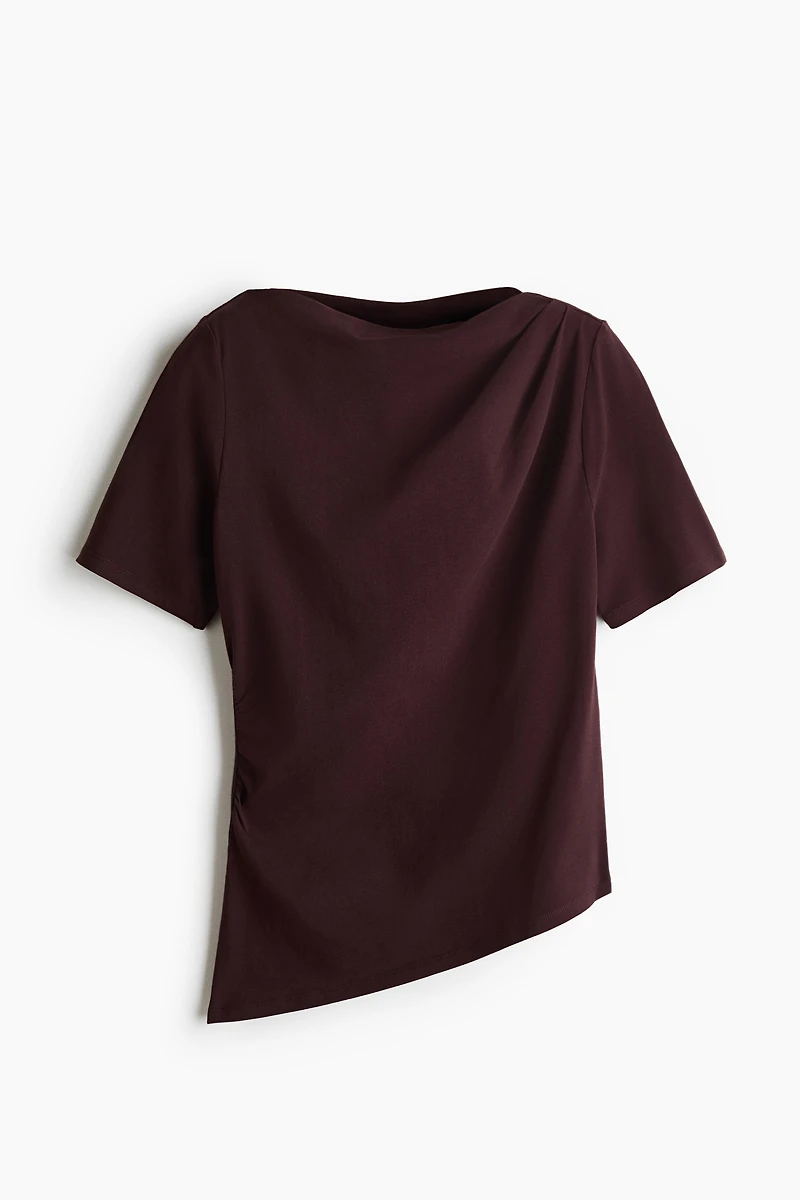 Draped Asymmetric Top