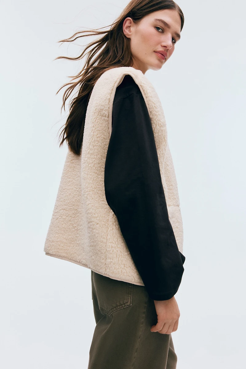 Teddy Fleece Vest
