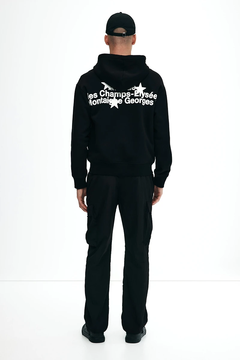 Relaxed-Fit Nylon Cargo Pants