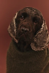 Fluffy-Knit Dog Sweater