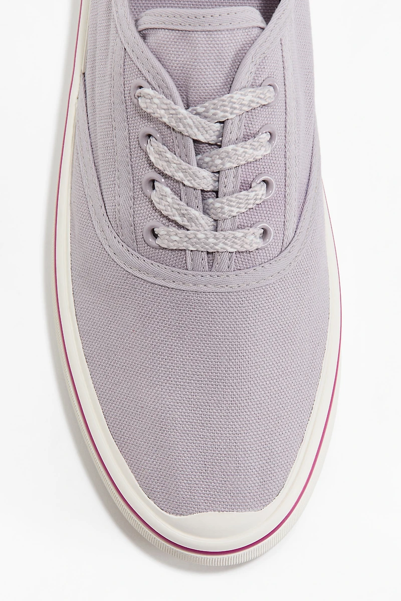 Cotton Canvas Sneakers