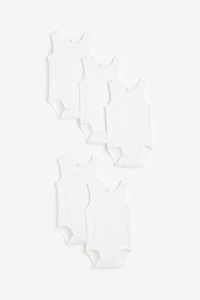 5-pack Cotton Bodysuits