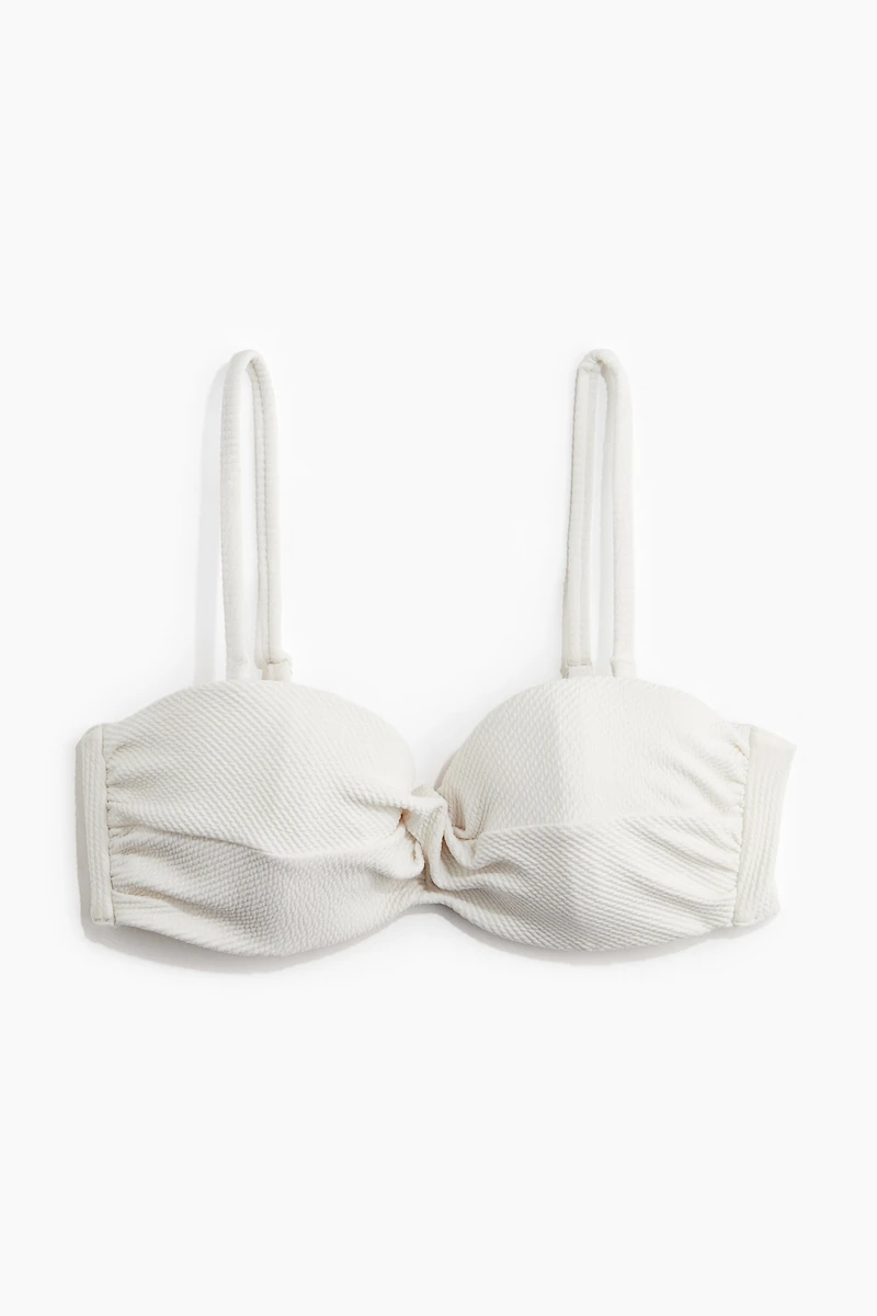 Haut de maillot balconnet coussiné
