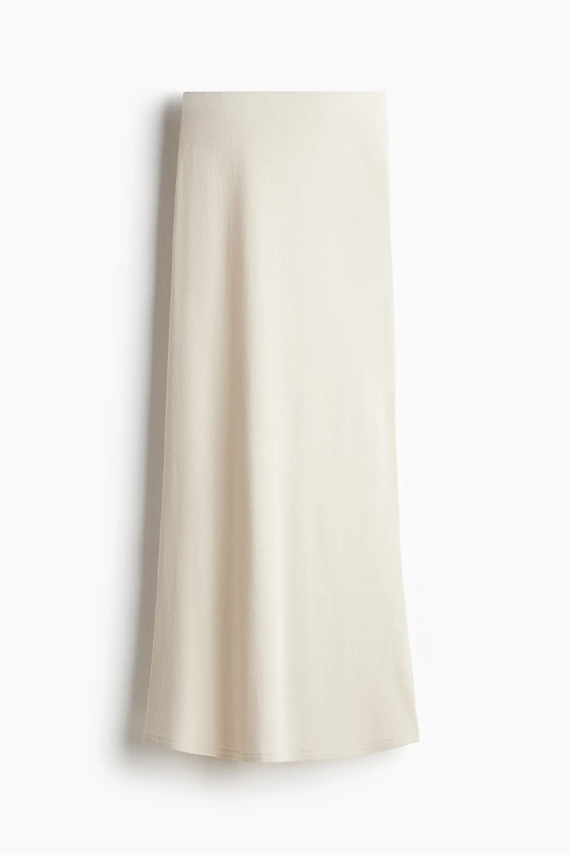 Silk-Blend Skirt