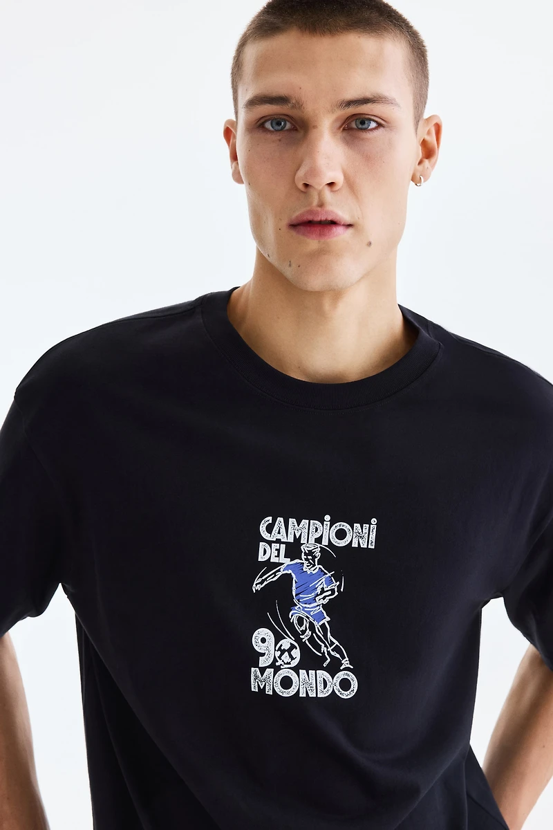 Loose Fit Printed T-shirt